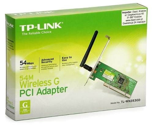 Adaptador De Rede Sem Fio Tp-link Tl-wn350gd